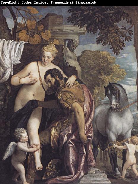 Paolo Veronese Mars and Venus United by Love